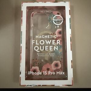 MVMT Magnetic Flower Queen iPhone 15 Pro Max Case